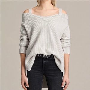 Like new allsaints dasha v neck sweater Size S S1